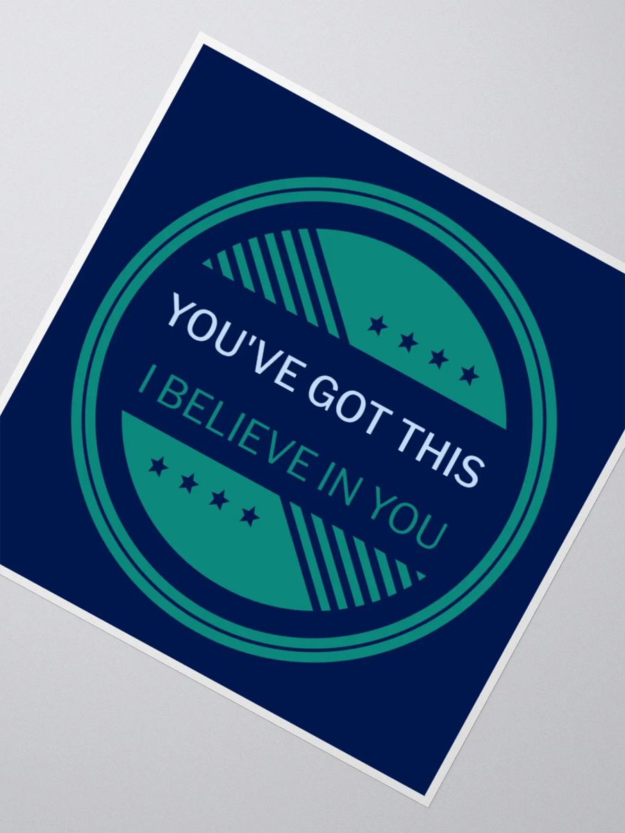 Motivational Circle Kiss Cut Stickers product image (6)