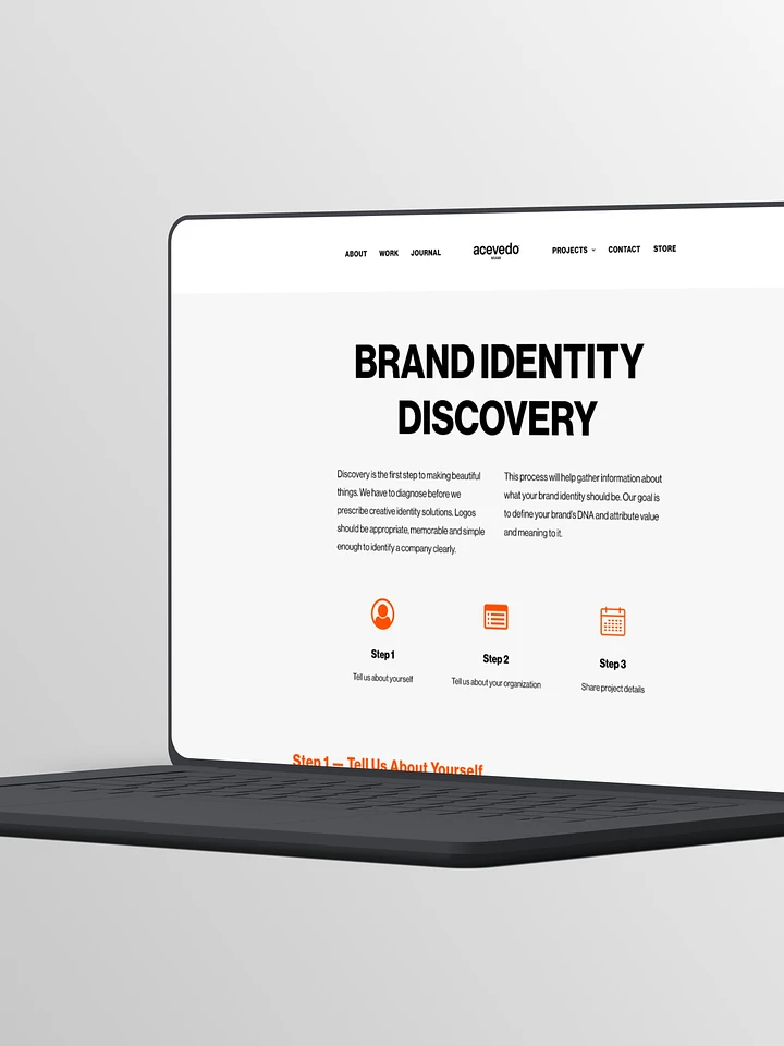 Discovery Calls: Brand Identity Kickstarter product image (1)