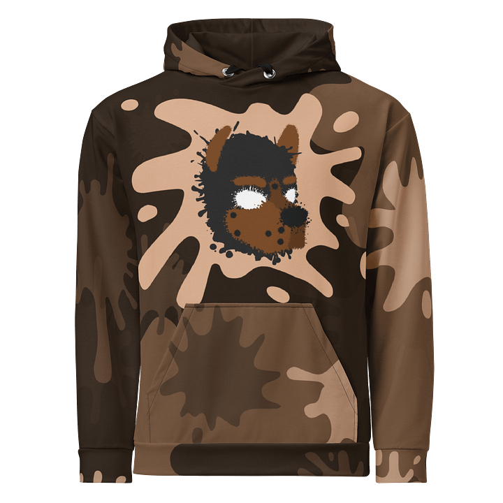 Chaos Splatter Hoodie - Brown product image (1)