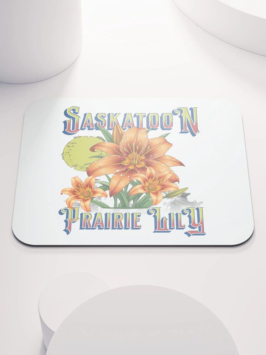 Saskatoon Prairie Lily Paradise Mouse Pad product image (1)