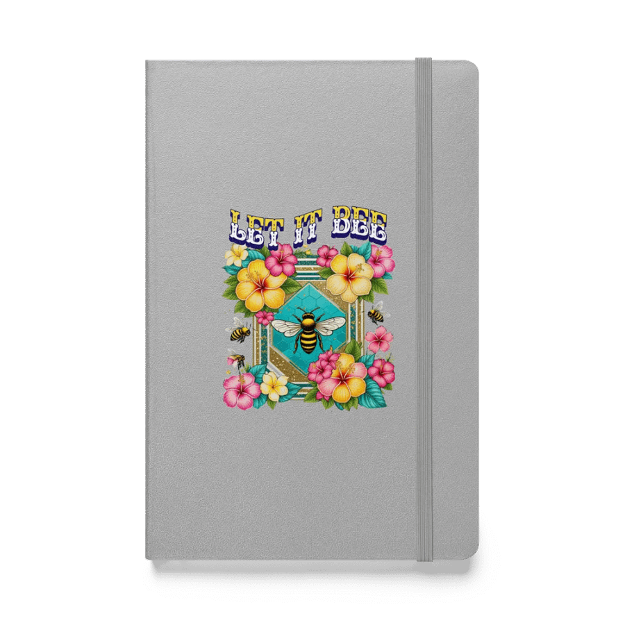 Let It Bee Flower Harmony Hardcover Notebook product image (1)