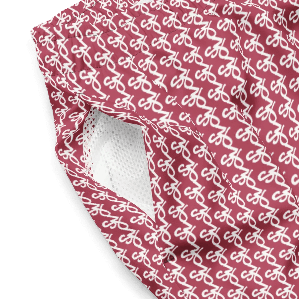 Syn-Stripe Trunks Red/White product image (5)