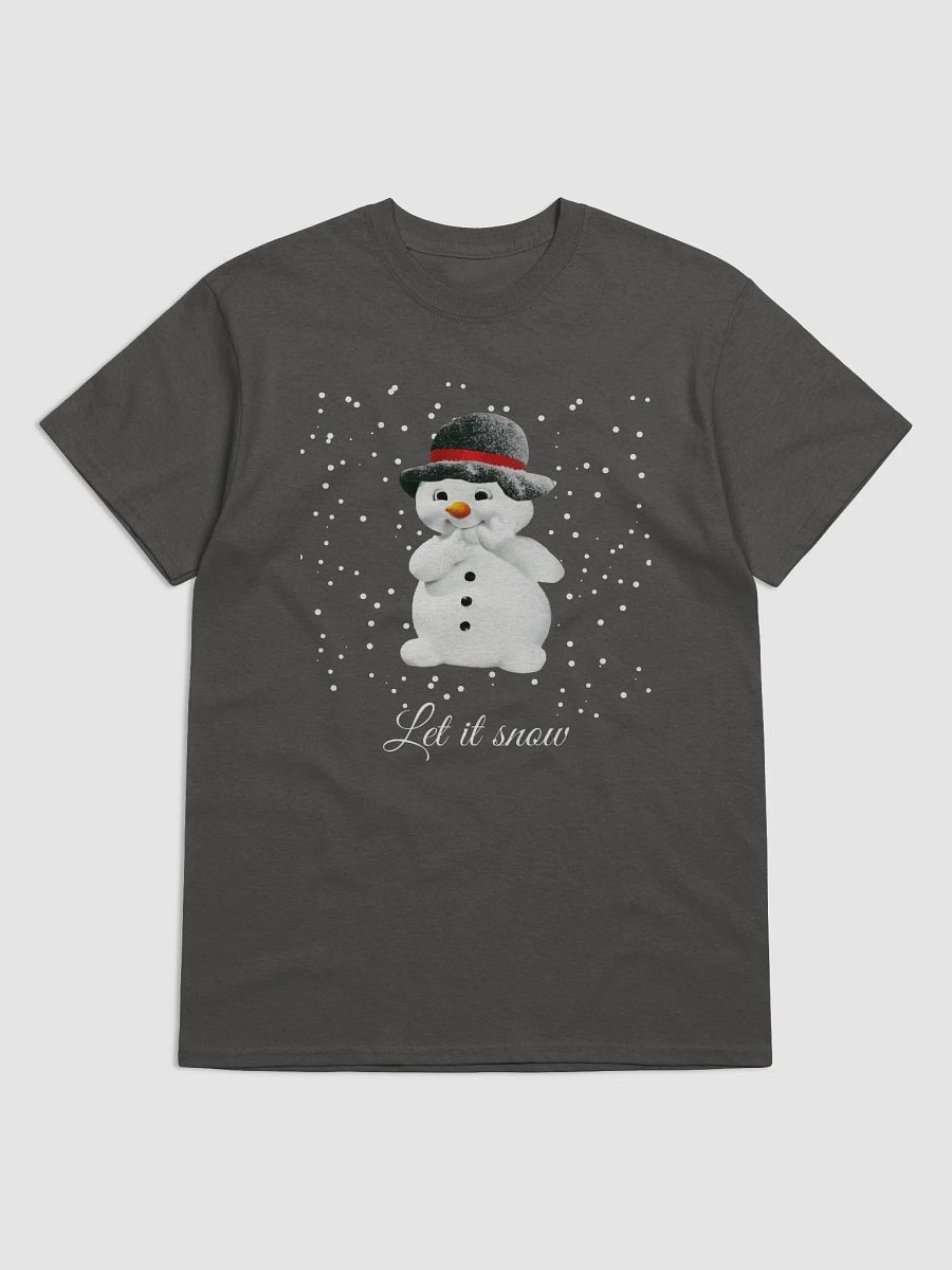 Niedlicher Schneemann | Let it Snow | Weihnachtsgeschenk T-Shirt product image (1)