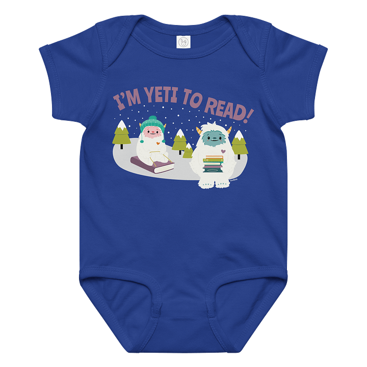 I'm Yeti to Read Onesie product image (7)