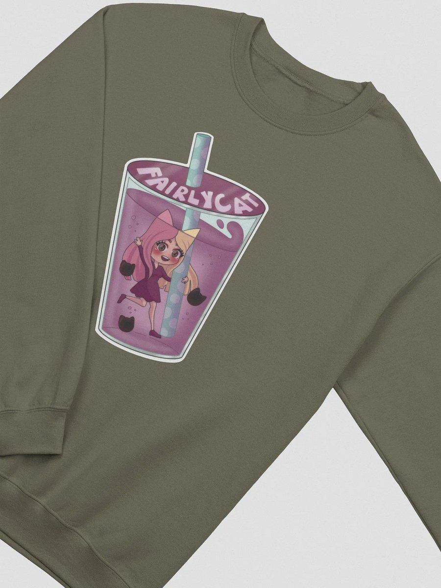 Bubble Tea Cat Sweatshirt product image (24)