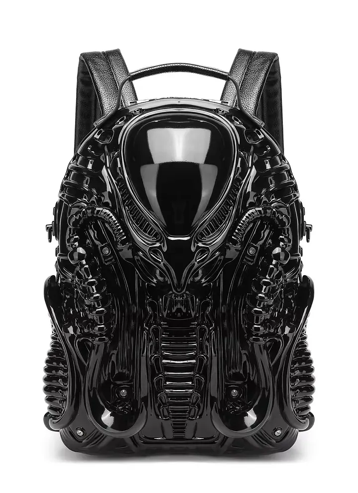 Amazing detailed Alien Backpack ( motorcycle , moto ) product image (1)