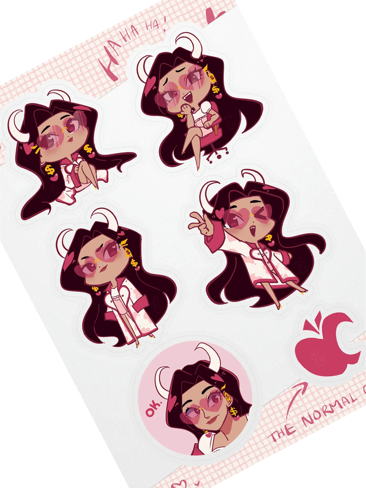 Miki Sticker Sheet product image (1)