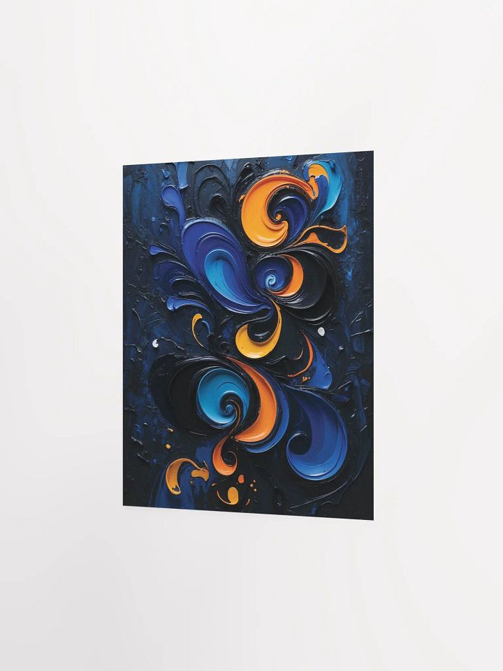 Ethereal Swirls Matte Poster product image (11)