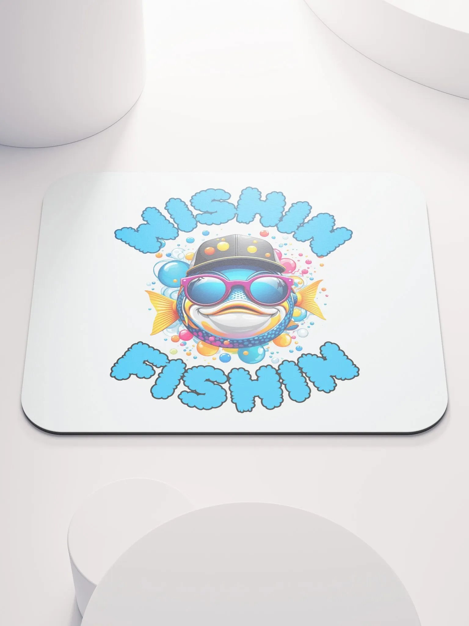 Wishin Fishin Mouse Pad product image (1)