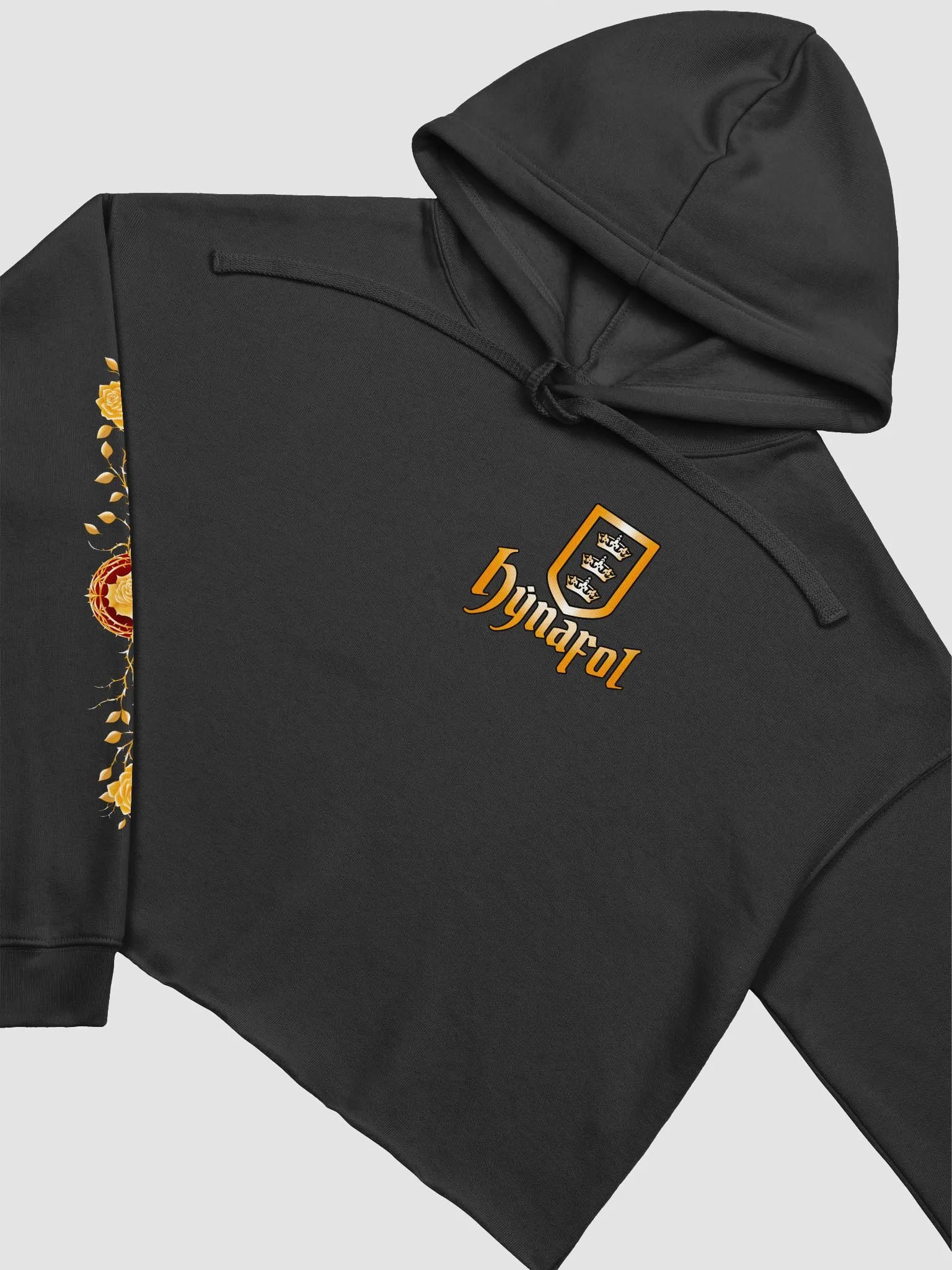 The Golden Rose Crop Hoodie product image (5)