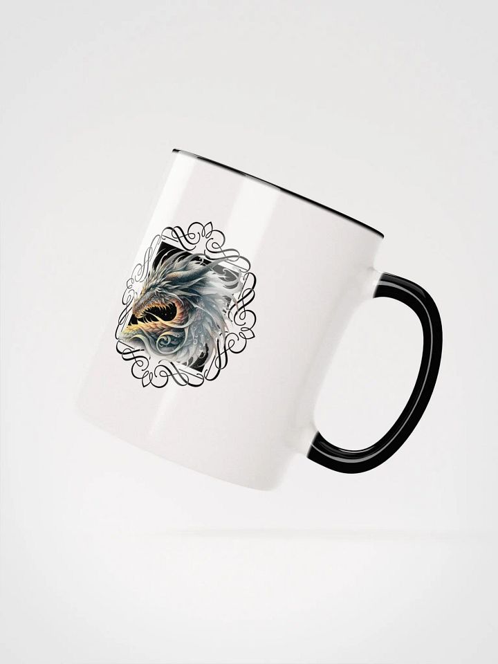 Silver and Gold Dragon Two Tone Mug product image (4)