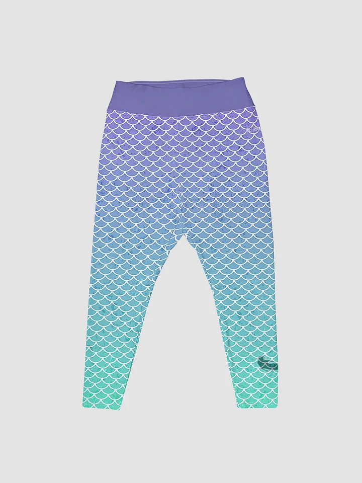 All-Over Print Plus Size Gaming Mermaid Leggings product image (1)