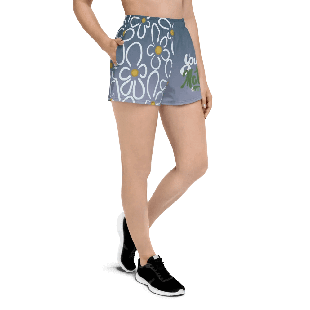 You Matter Flower Shorts product image (6)