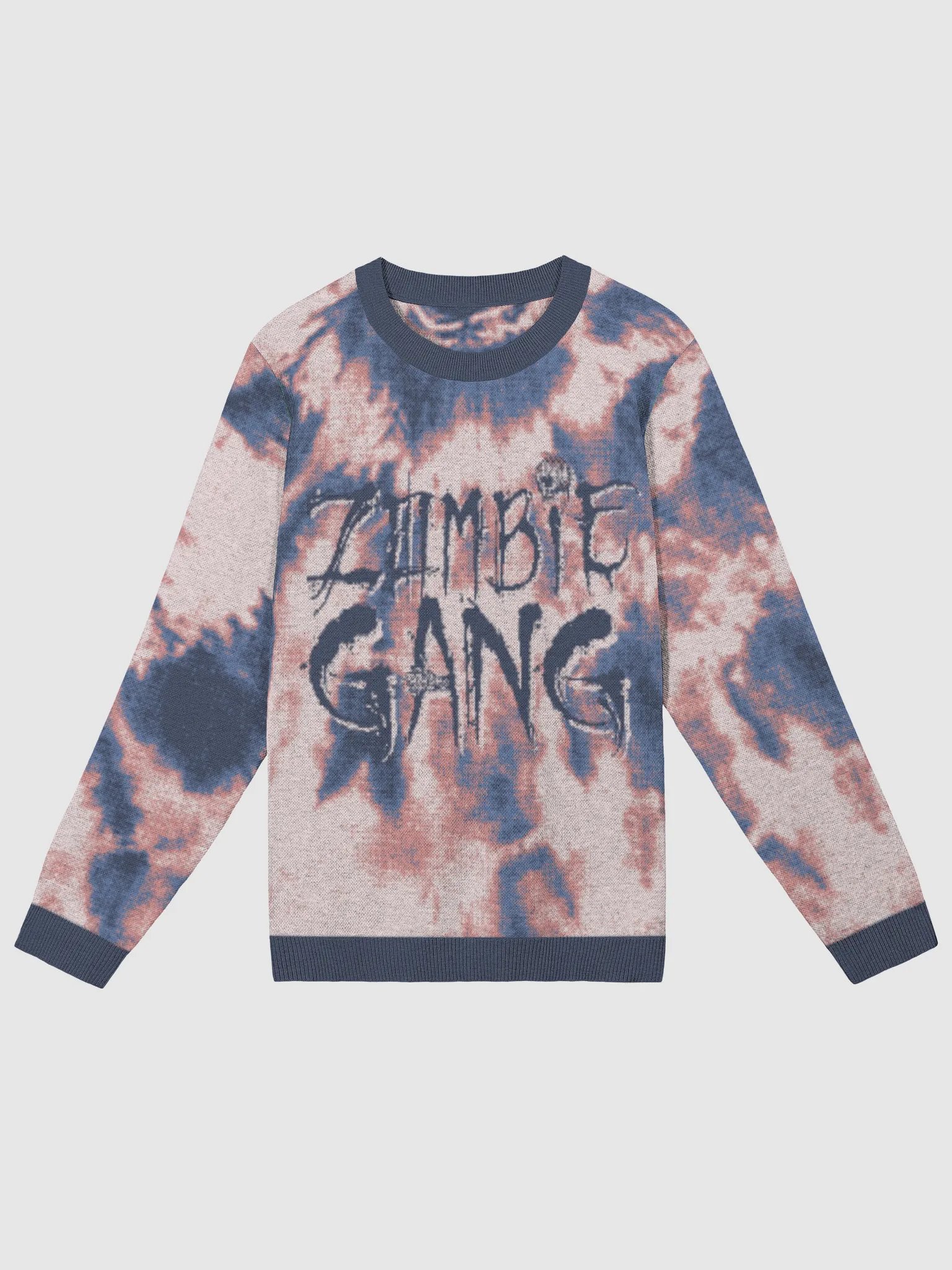 Zombie Gang Knitted Crewneck Sweater product image (1)
