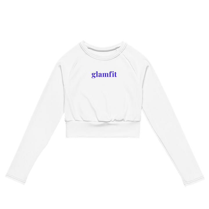 Glamfit Crop Purple Long Sleeve product image (2)