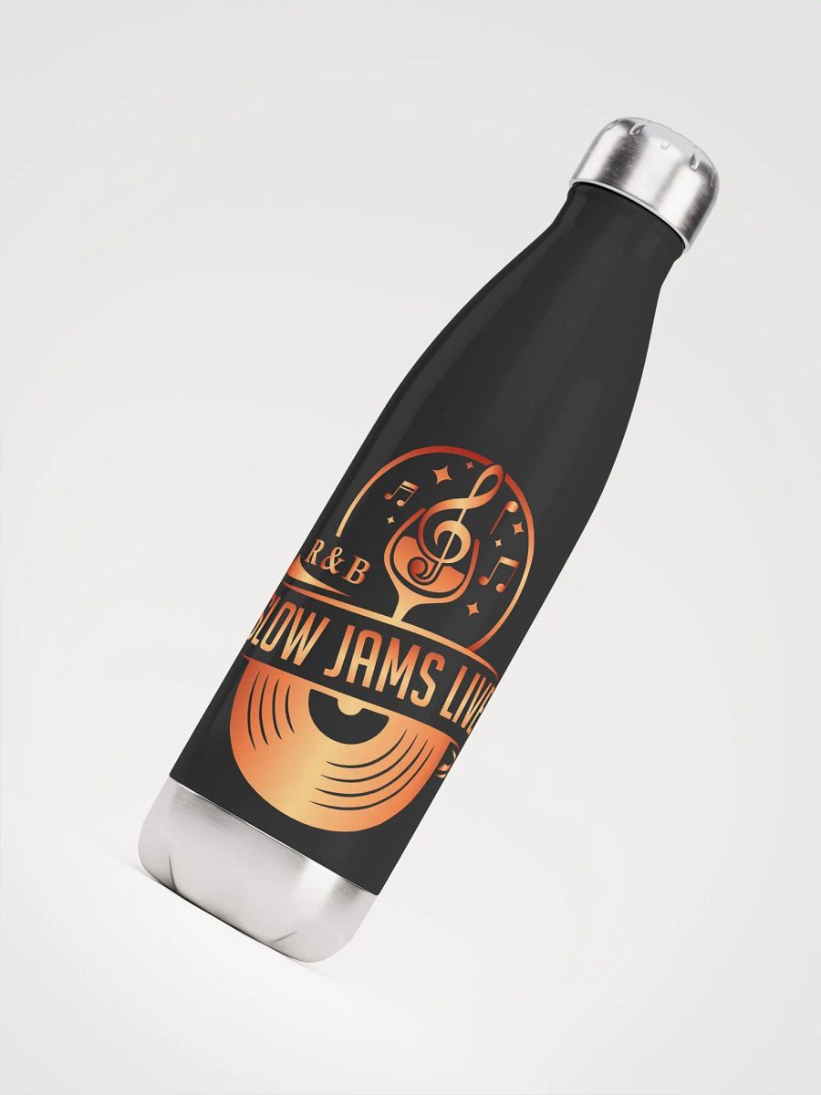 Black Water Bottle R&B Slow Jams LIVE Signature Orange product image (4)