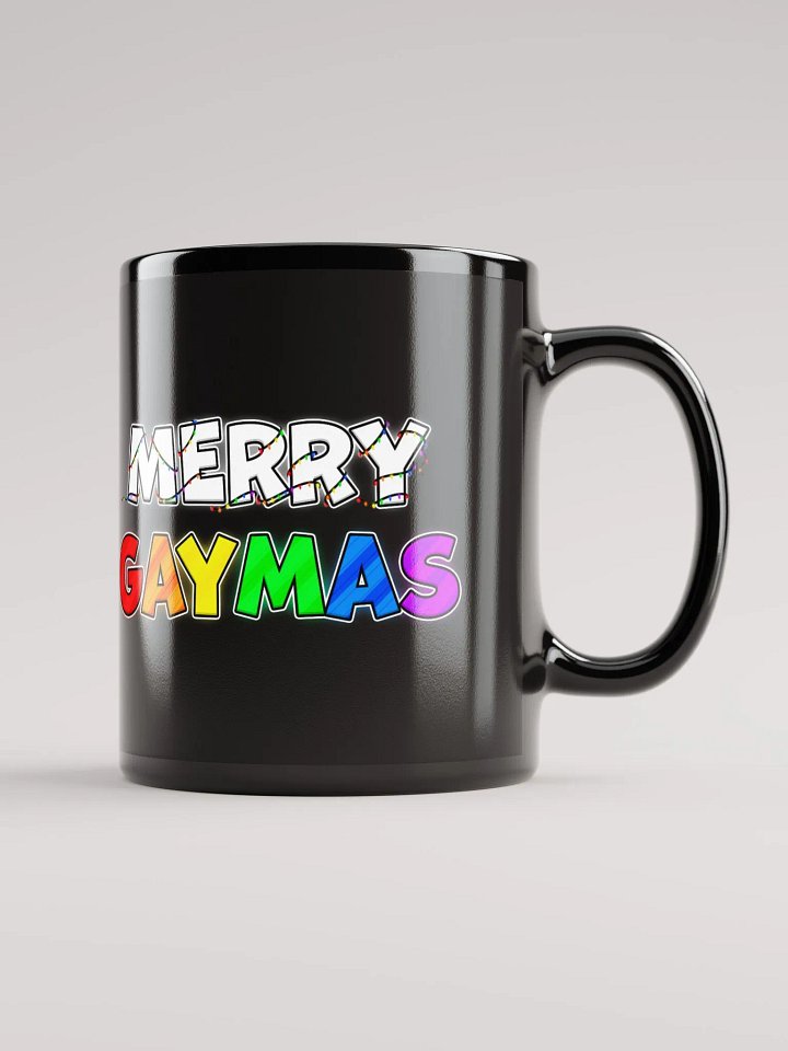 Merry Gaymas Black Mug product image (2)