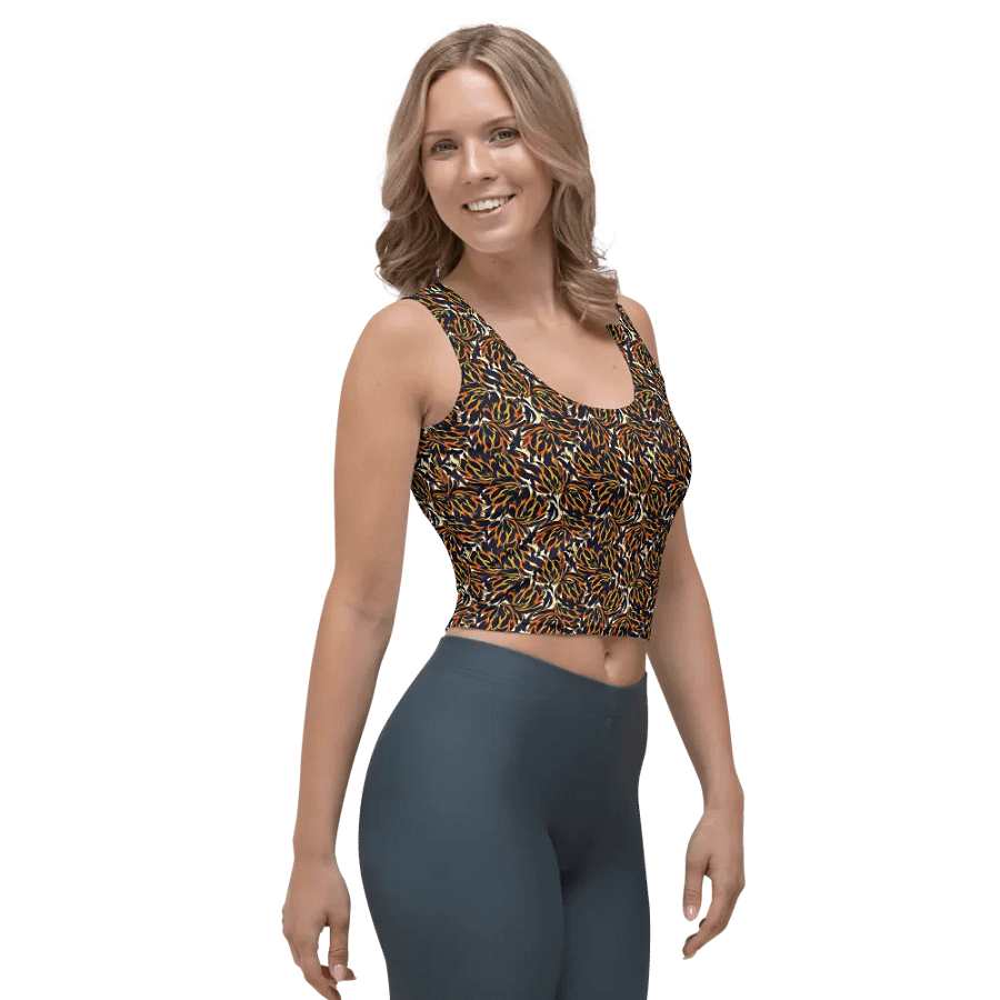 Tiger Flower | Crop Top product image (4)