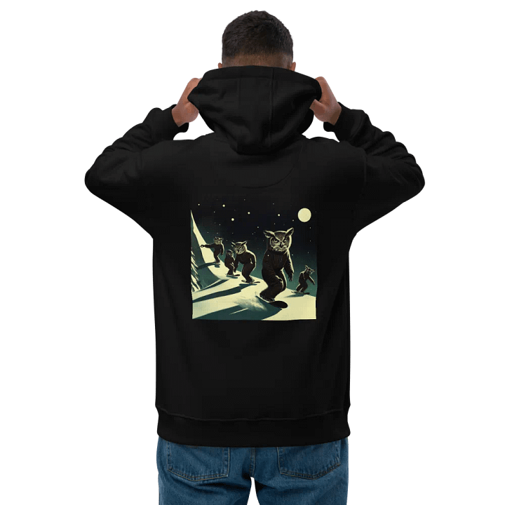 Night Owls Snowboarding Hoodie product image (1)