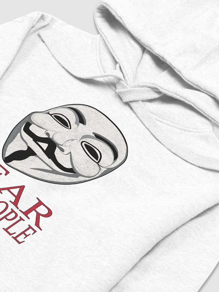 Fear The People - 02 - Red - Cotton Heritage Unisex Premium Hoodie product image (1)
