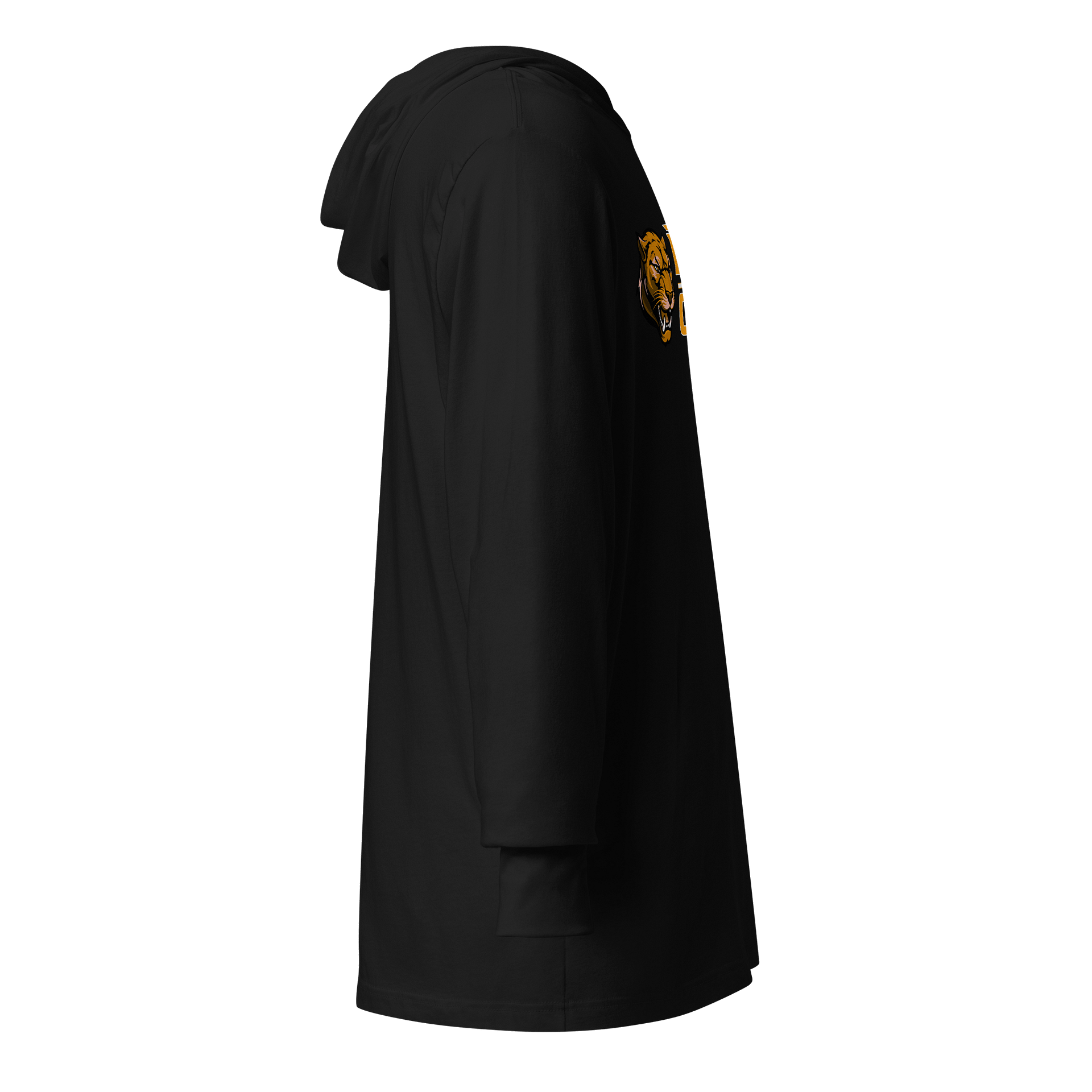 Fallston HS - Cougar Long Sleeve Tee Hoodie product image (5)