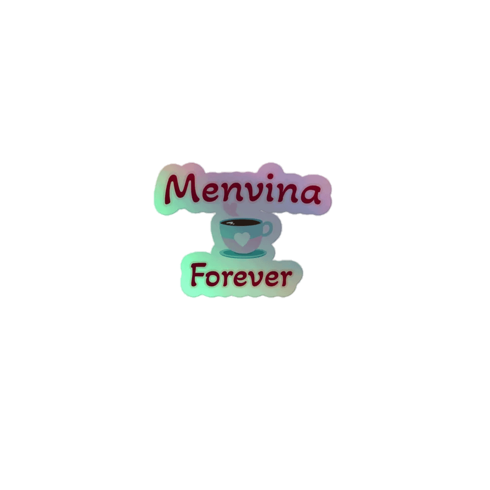 Menvina Forever Holographic Sticker Sheet product image (1)