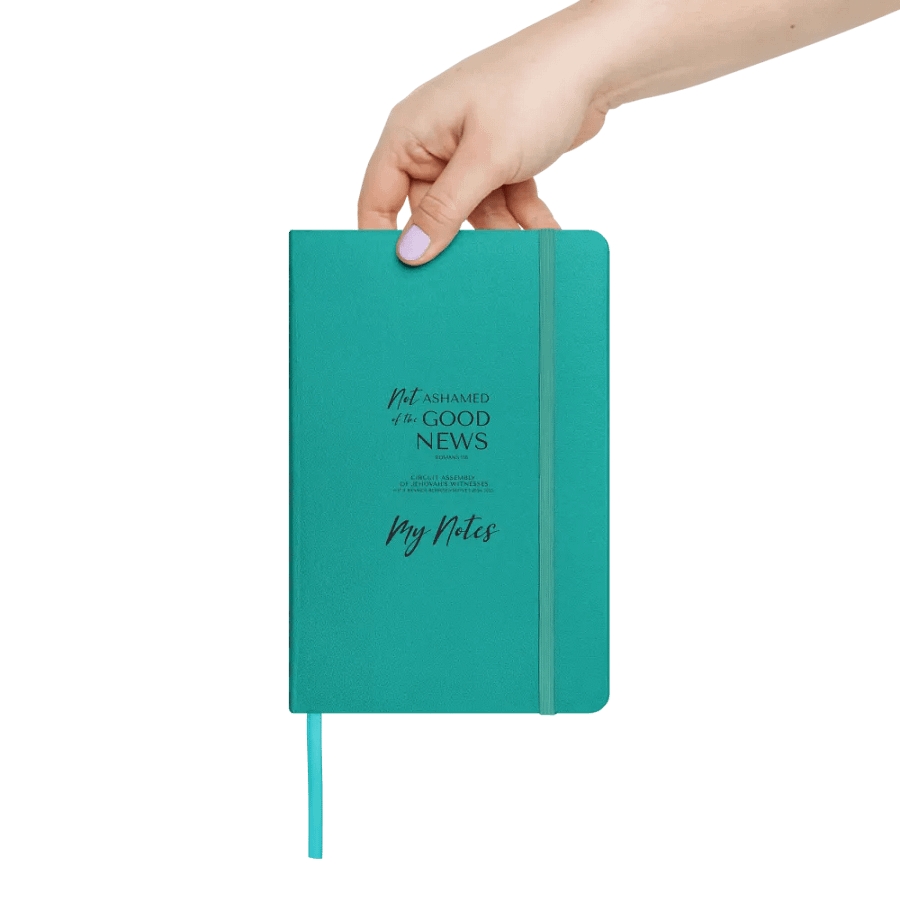 'Not Ashamed of the Good News' Hardcover Notebook product image (43)