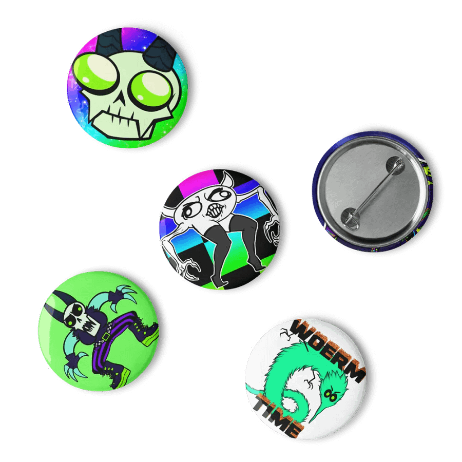 Raveyard Themed Buttons! product image (5)