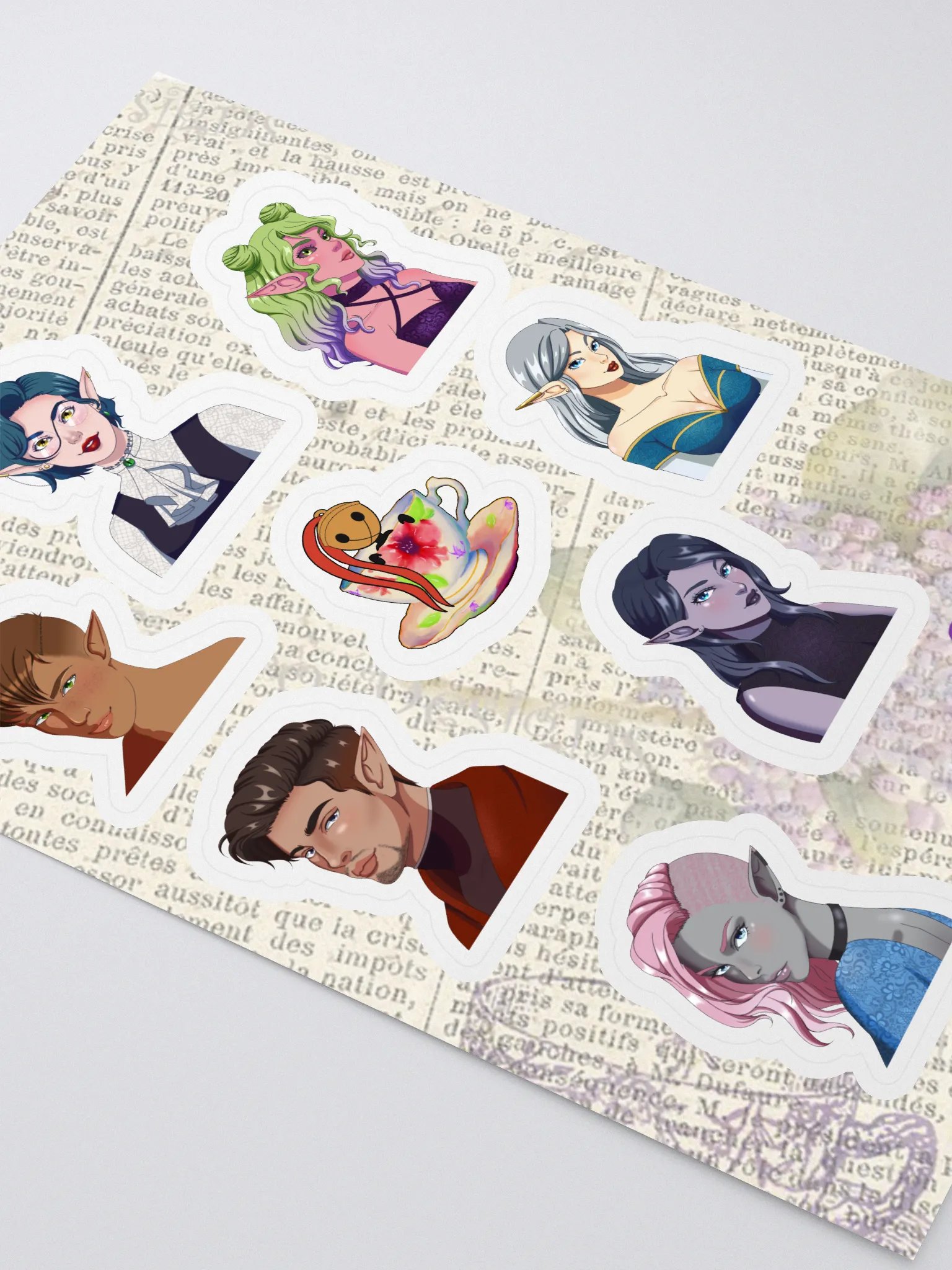 Lory Tori's Story Stickers Sheet! product image (2)