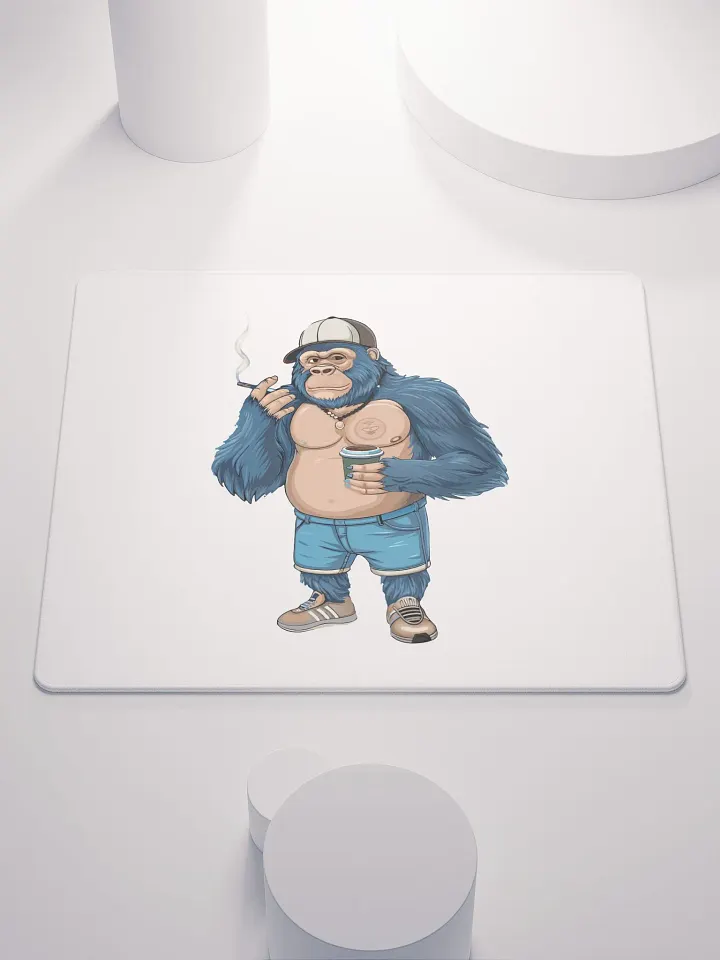 Blue Gorilla Gaming Mouse Pad product image (1)
