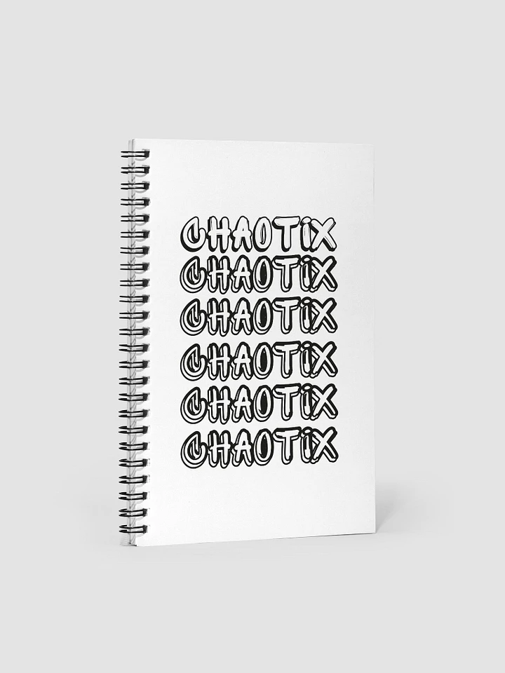 Chaotix Notebook product image (1)