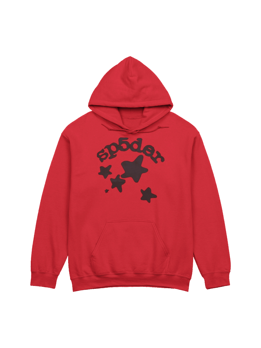 Sp5der Beluga Hoodie Red product image (1)