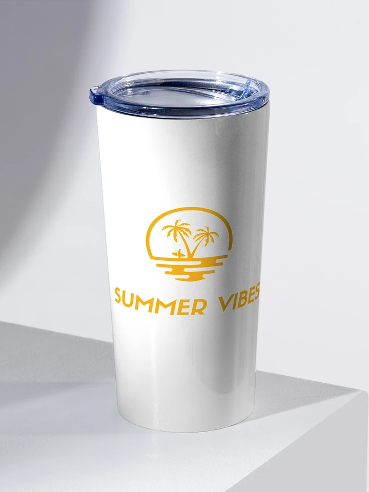 Summer Vibes Stainless Steel Tumbler 20 oz product image (1)