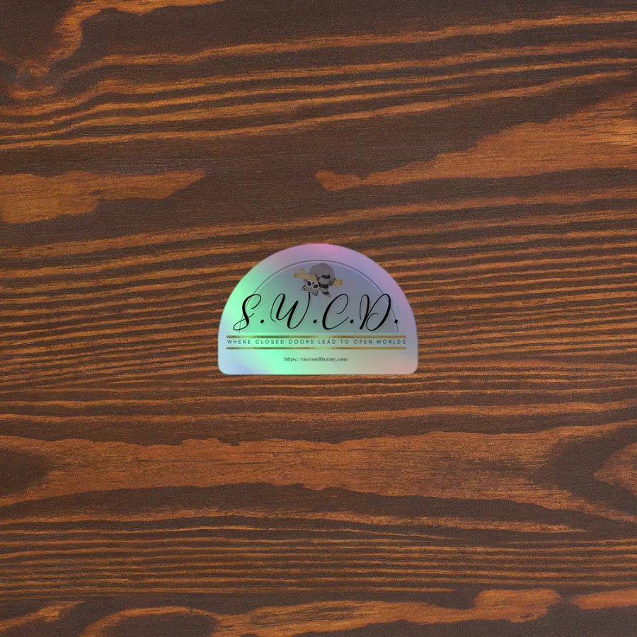 S.W.C.D. Kiss-Cut Holographic Sticker Sheet product image (3)