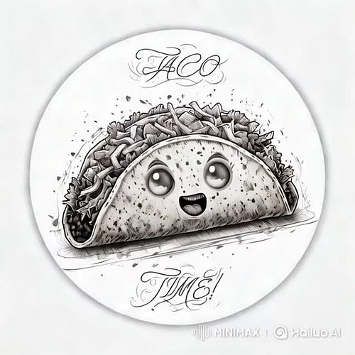 Taco Time! 🌮✨ When food meets art, magic happens. 

This playful masterpiece is perfect for your kitchen—or anywhere you crav...
