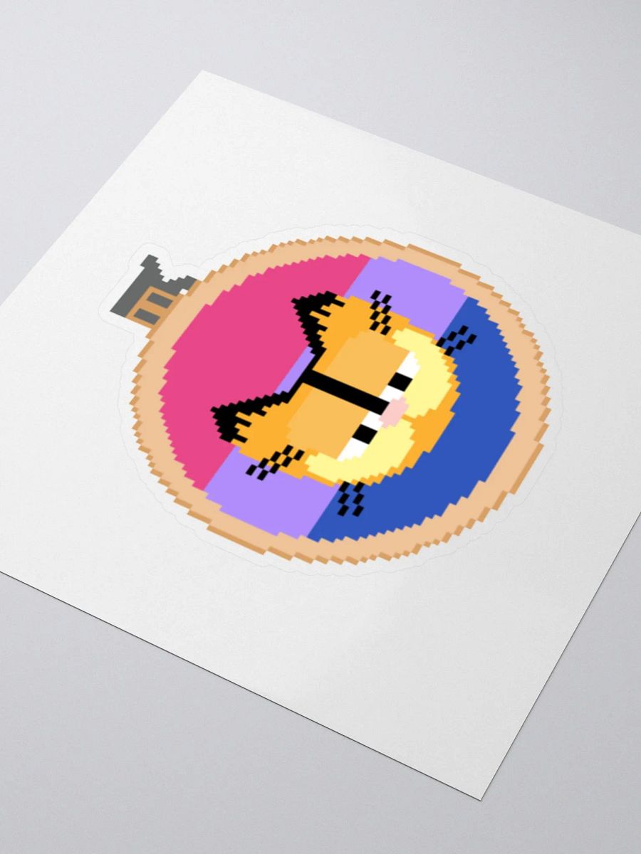 Garfield cross stitch sticker (bisexual) product image (3)