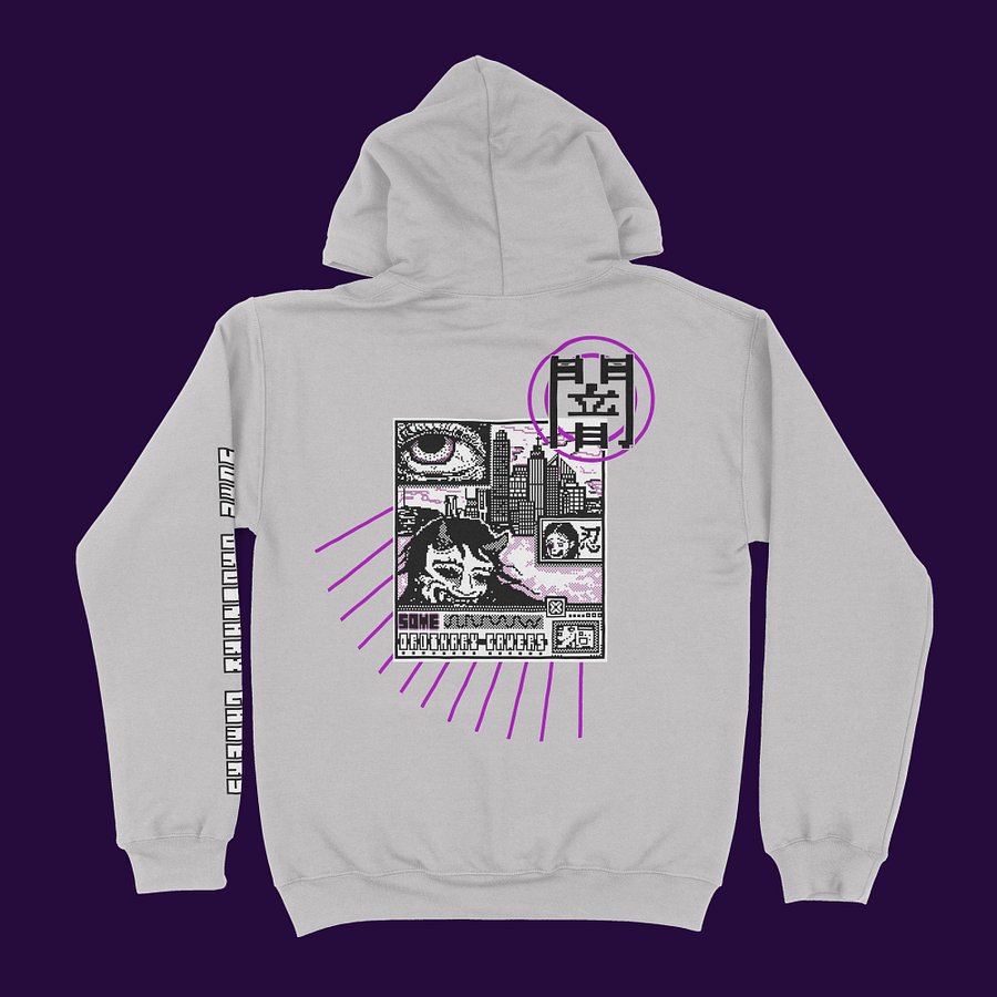 Eye Hoodie - Gray product image (1)