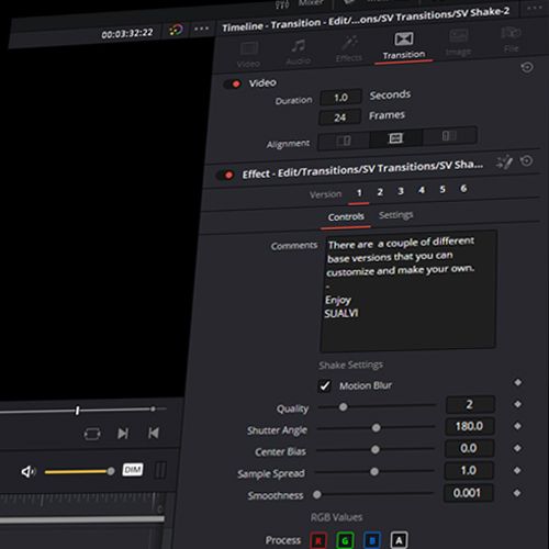 SV Transitions Pack For DaVinci Resolve product image (2)