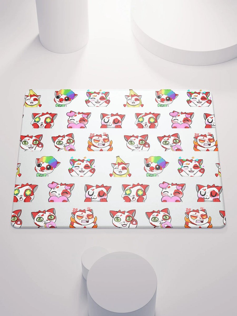 Crimson Pattern Gaming Mouse Pad product image (1)