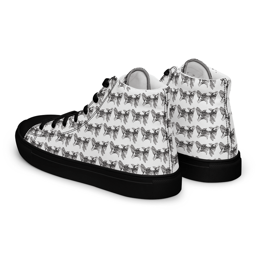 Koi Fish - Men's High Top Canvas Shoes product image (8)