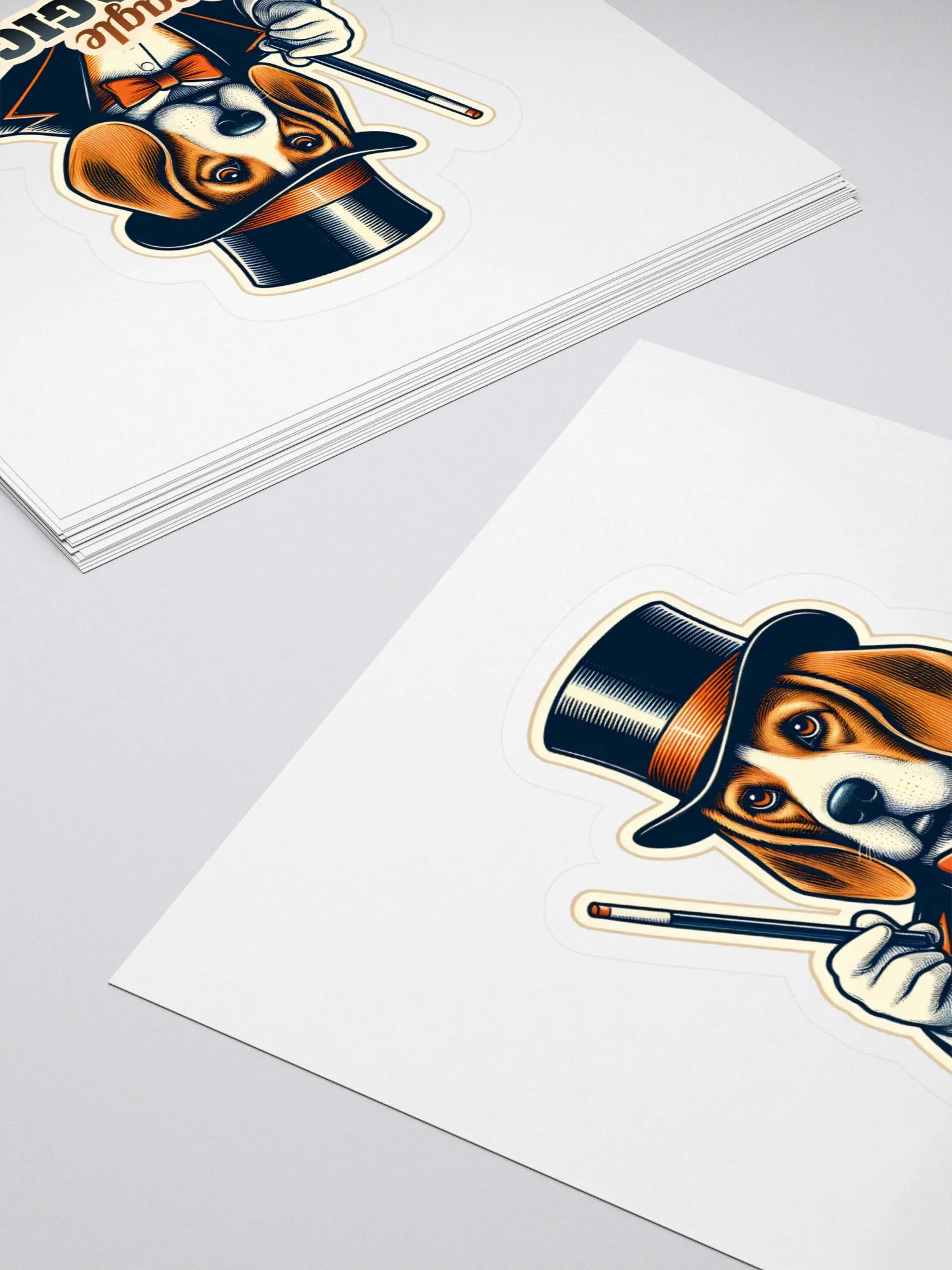 Magician Beagle - Sticker product image (4)