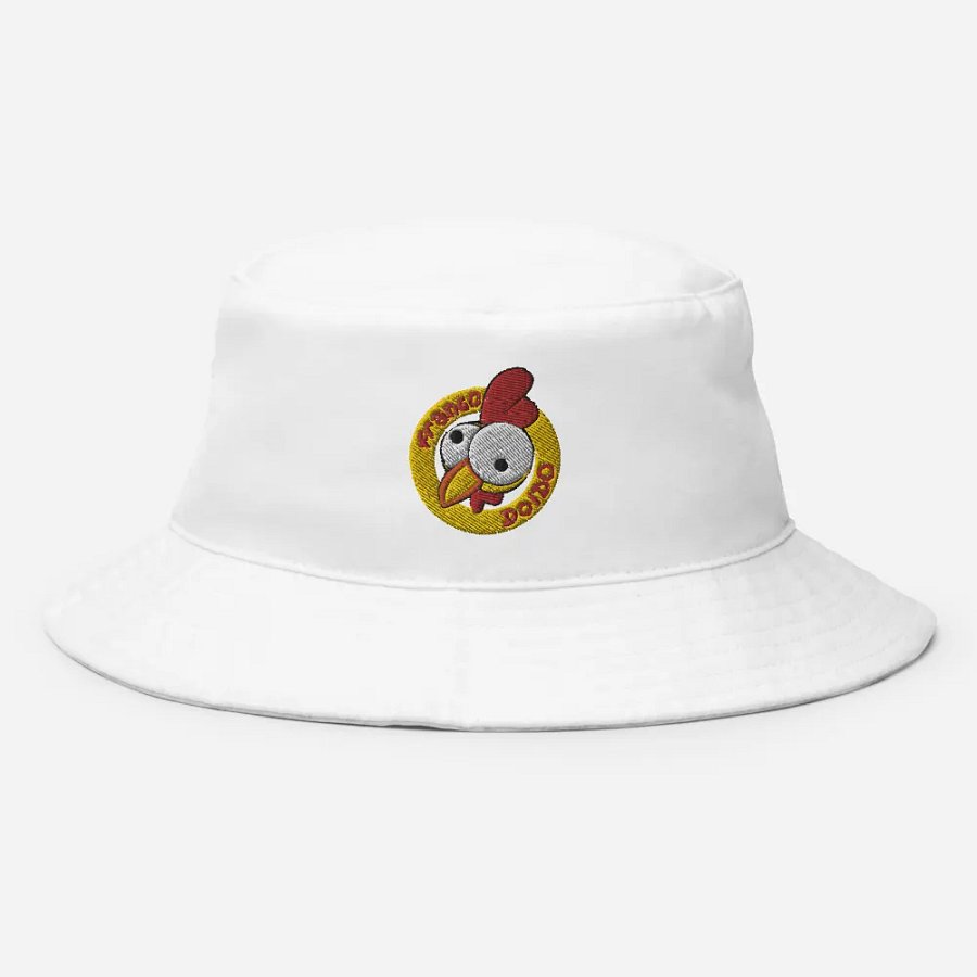 Chapéu de Balde com Logo Bordada - Canal Frango Doido product image (8)