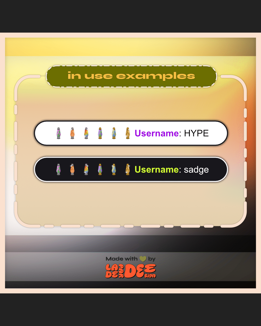 Lava Lamp Badges product image (6)