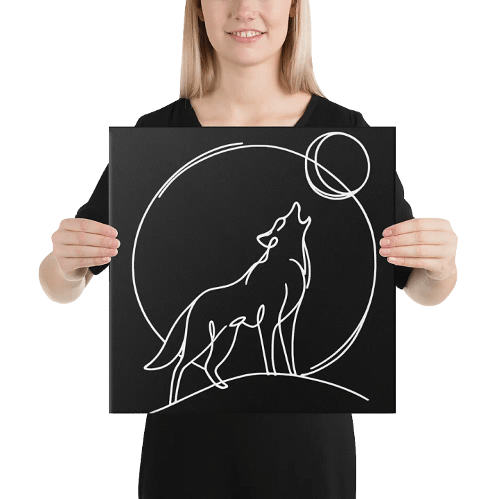 Wolf Howling At The Moon 16