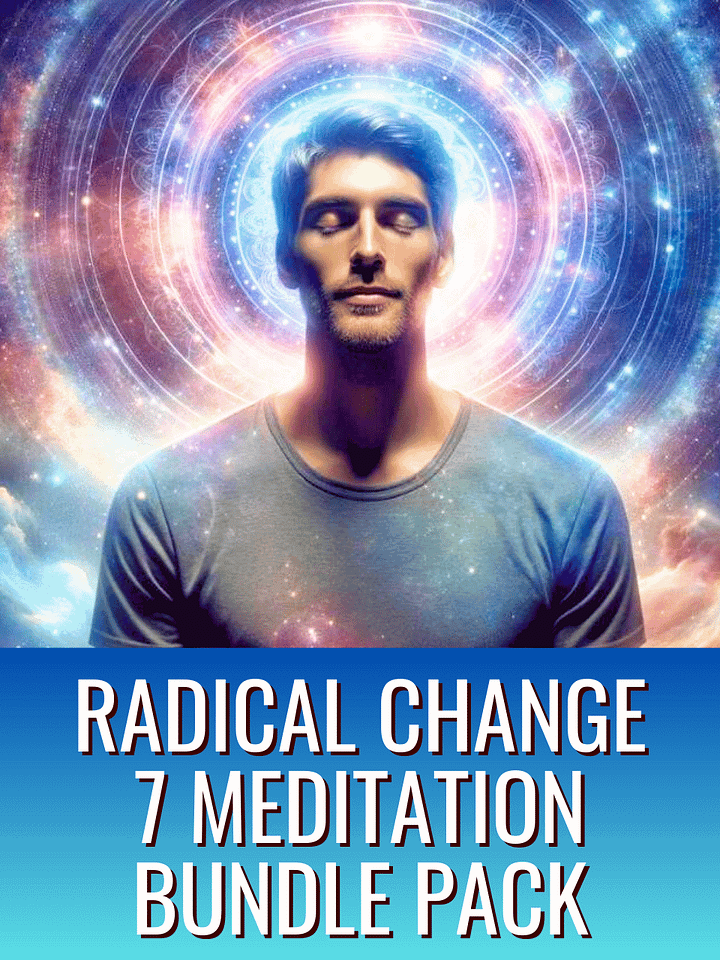 Radical Change Collection: 7 Pack Meditation Bundle + 2 Bonus eBooks to Master Your Subconscious product image (1)