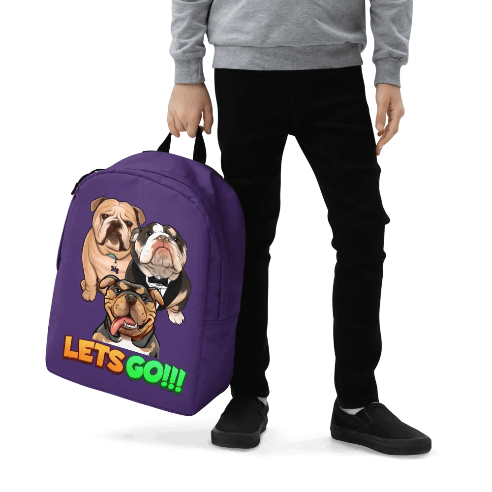 Straightedge Monster Let's Go!!! Backpack product image (7)