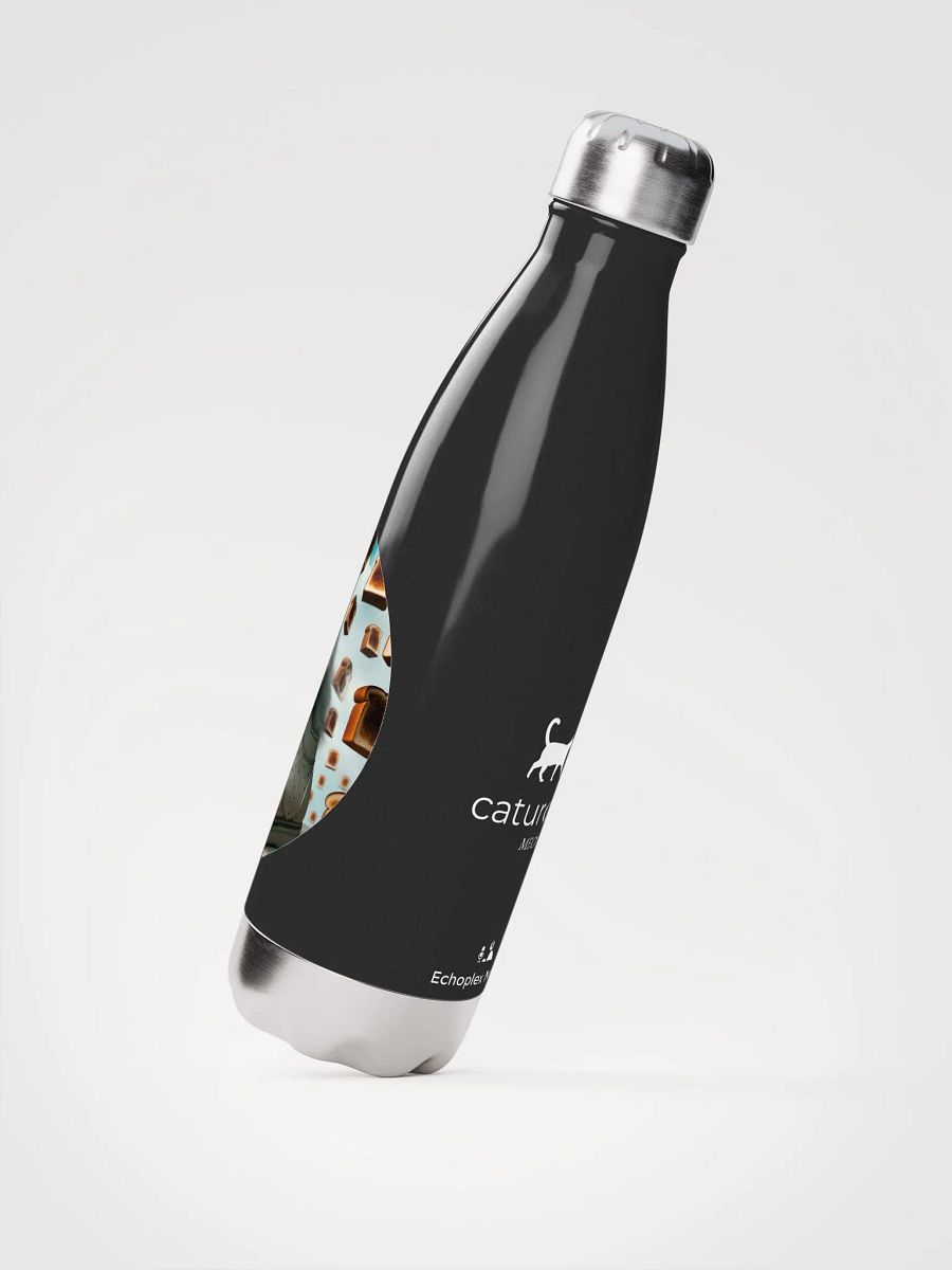 Toast Cat #1 - Stainless Steel Water Bottle product image (5)