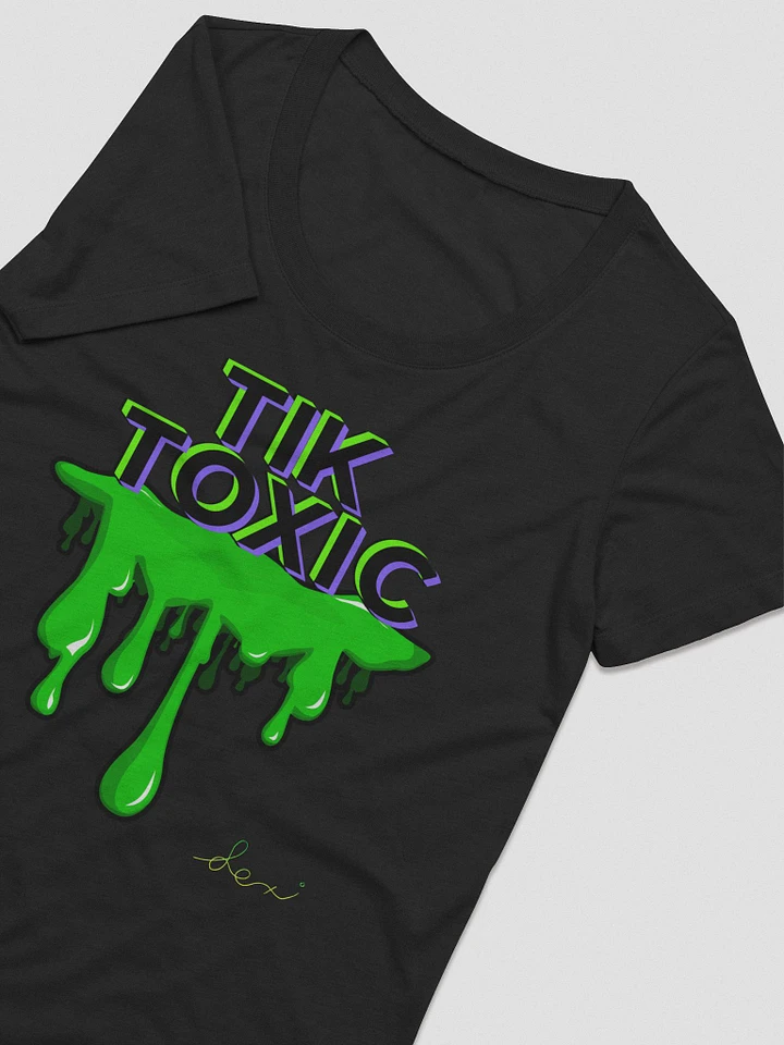 LK Tik Toxic Ladies T-Shirt Digitally Signed (Limited Edition) product image (2)