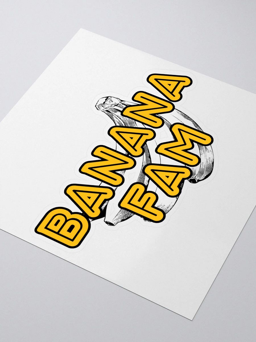 BANANA FAM CLASIC - STICKER product image (8)