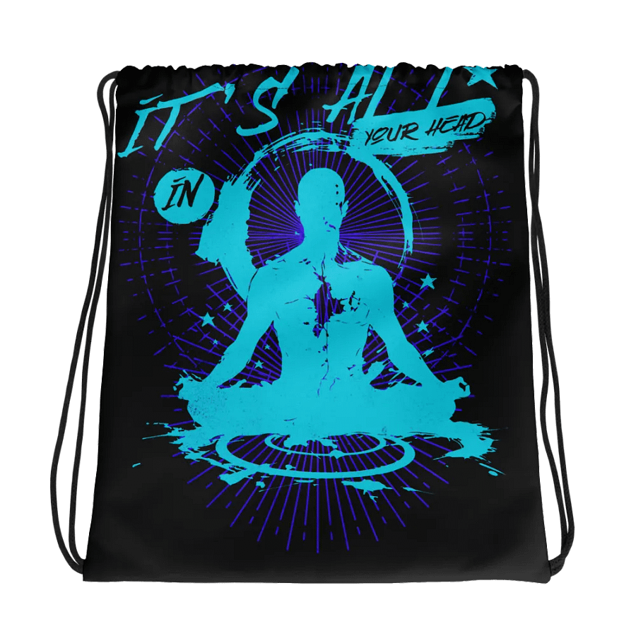 Mindful Meditations Drawstring Bag product image (1)